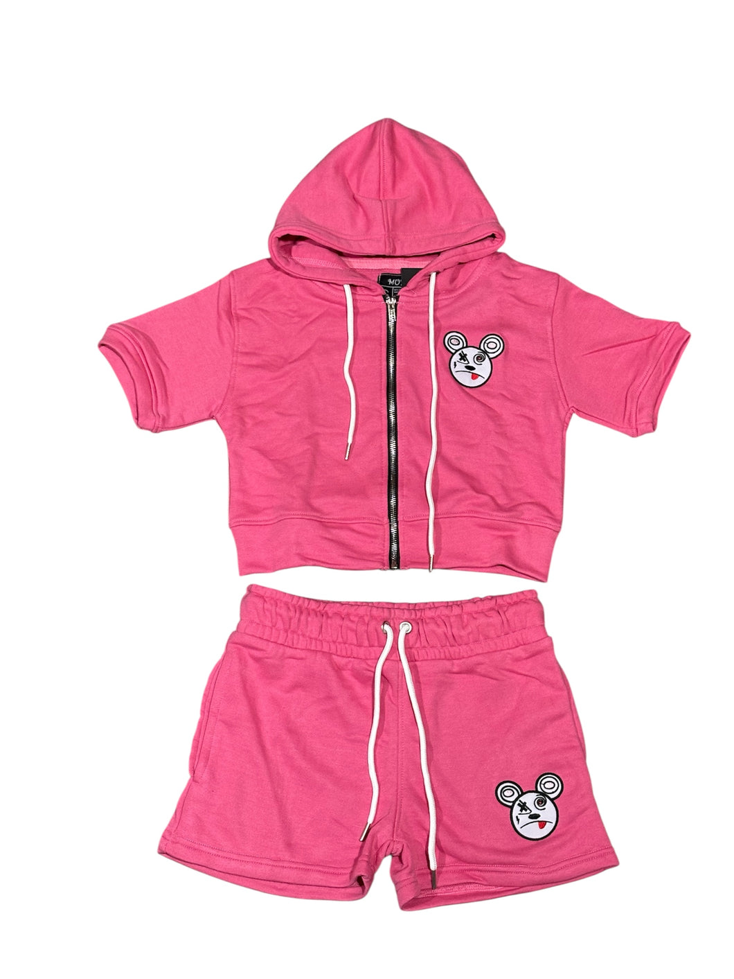 Rebel Zip Set (Pink)