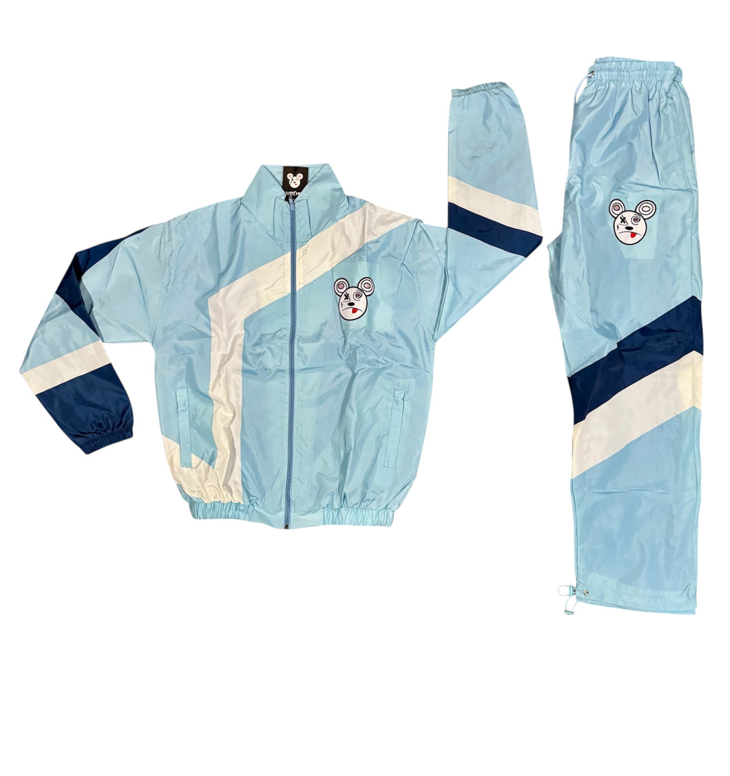 “Glacier Blue” Mutiny Windbreaker Set