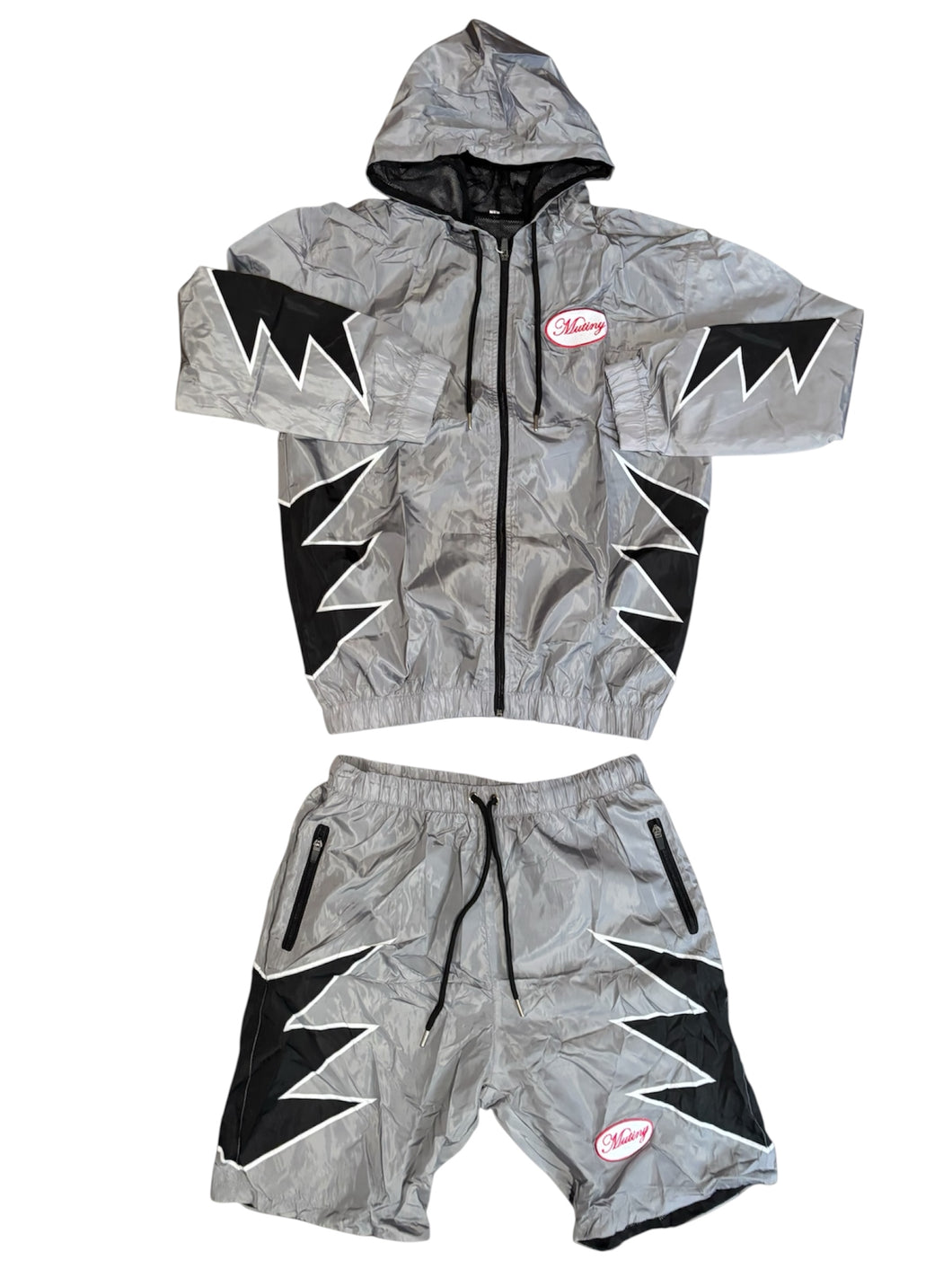 Classic Windbreaker Set “Cement Gray”