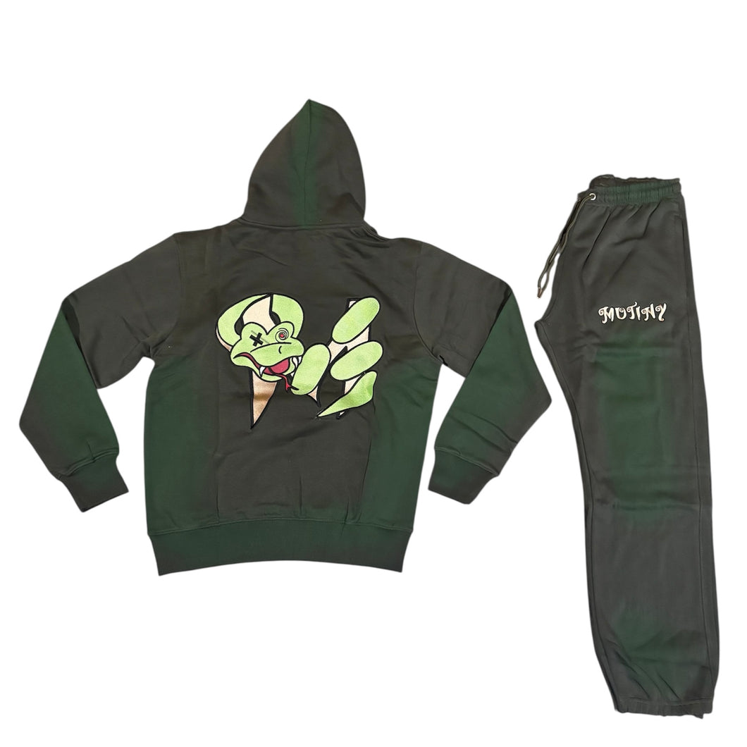 Mutiny “Venom” Sweatsuit (Forest Green)